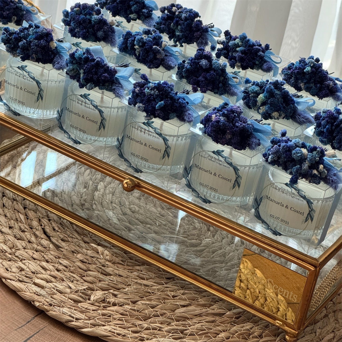 Marturii Buchețel de flori | Lumanari parfumate