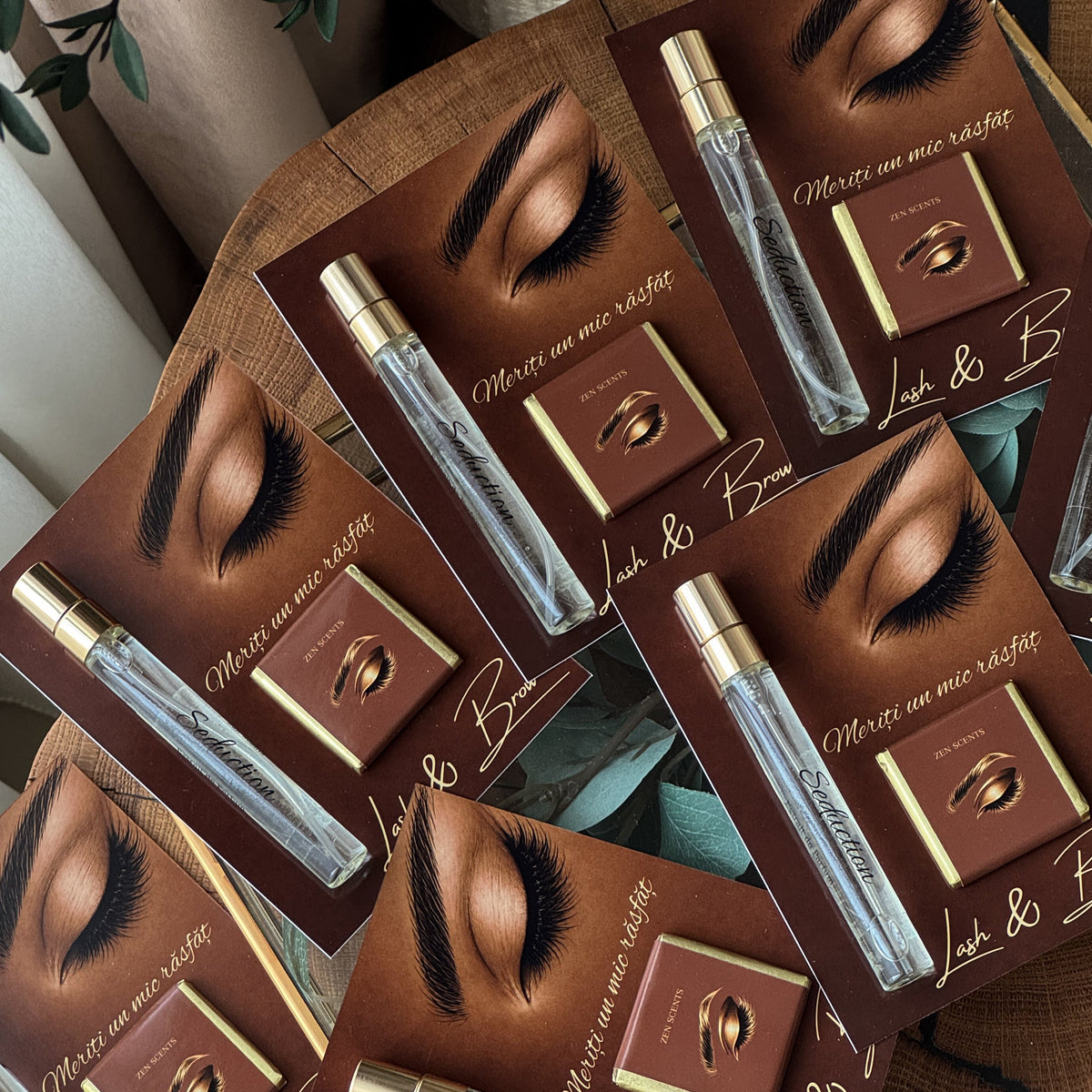 Cadou Lash & Brow – Parfum Extract 10 ml & Ciocolată